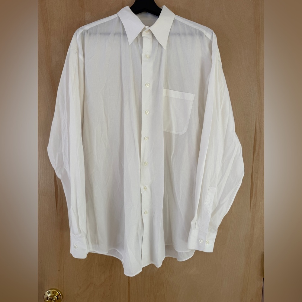 Perry Ellis “Portfolio” Crisp White Dress Shirt - Picture 4 of 10
